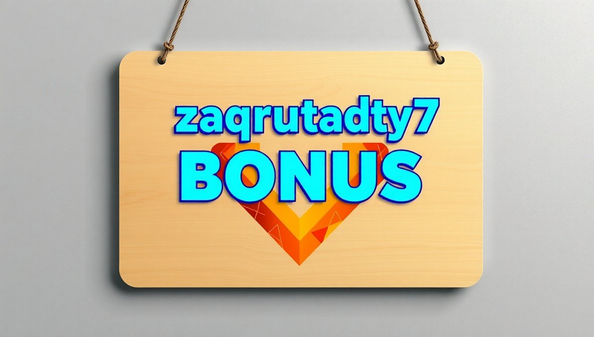 about zaqrutcadty7 bonus