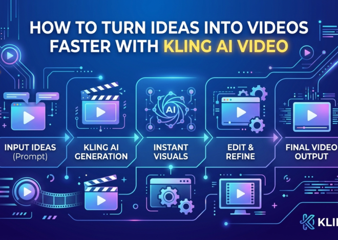 How to Turn Ideas Into Videos Faster With Kling AI Video