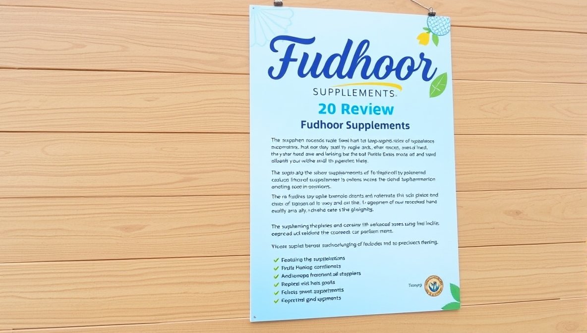 fudhoor supplements review – Complete Guide to Benefits, Ingredients, and Results